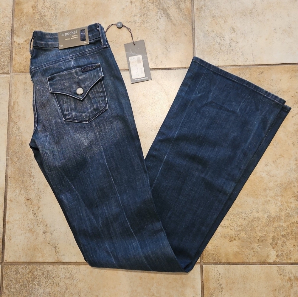 7 for all mankind A pocket Flare Leg jeans SIZE 26 NWT